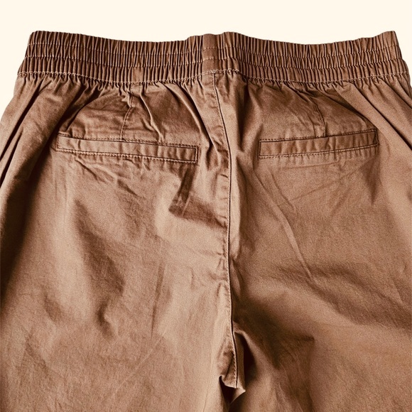 Old Navy Casual Elastic Waist Pants with Ajustable Drawcord Side Pockets Tapered - Picture 4 of 10